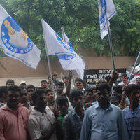 Vijay Fans at Devi Cinemas - Pictures | Picture 105480